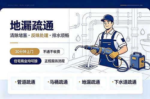 增城地漏疏通